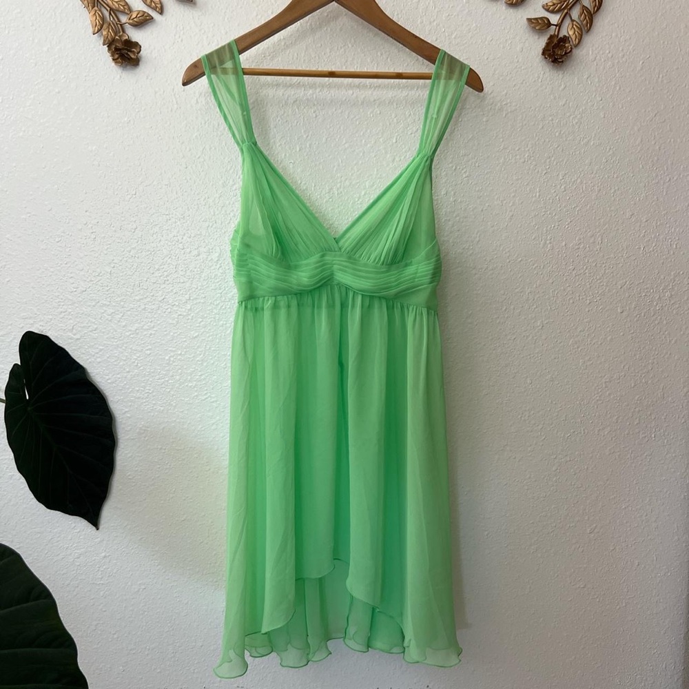 Victoria’s Secret Lime Green Sheer Dress